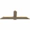 Ekena Millwork Eugene Rough Sawn Timber Gable Bracket, Douglas Fir, 60"W x 22"H x 2"D x 6"F, 9/12 Pitch GBW060X22X0206EUG00RDF - alternate 2